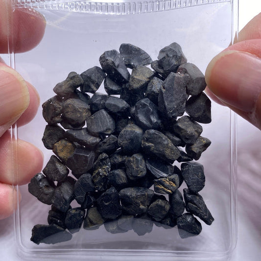 Pure Black Spinel