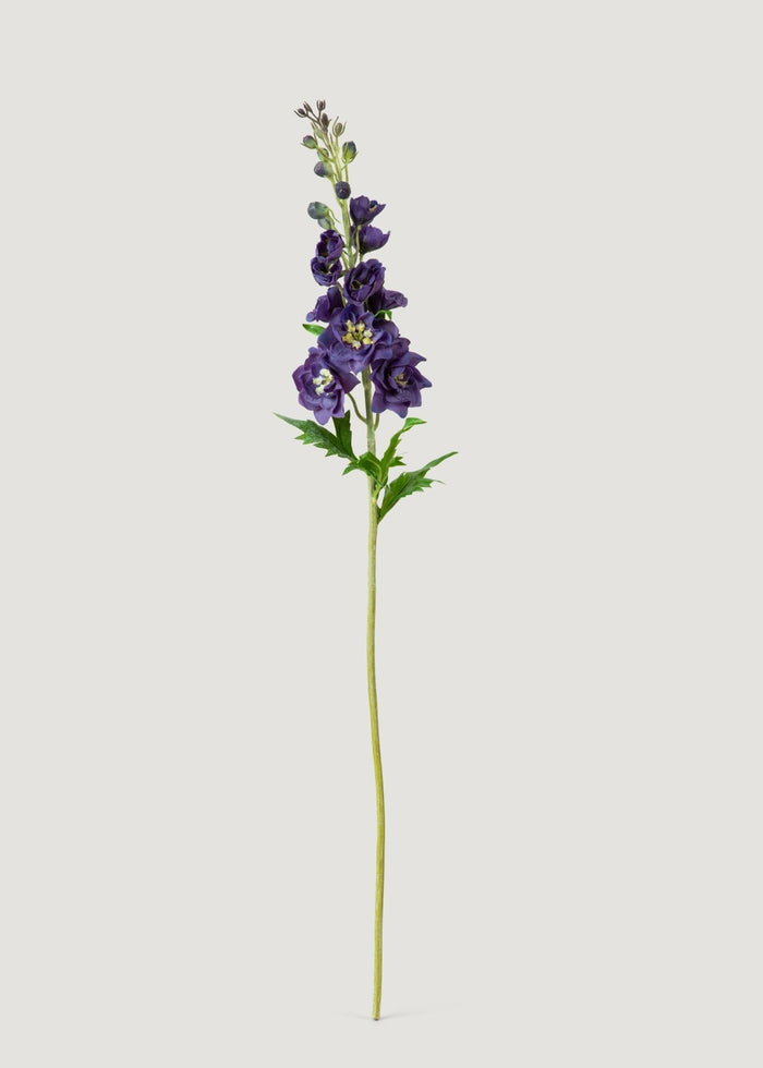 Purple Real Touch Delphinium Wildflower - 28" - Sweet Water Decor - faux flower