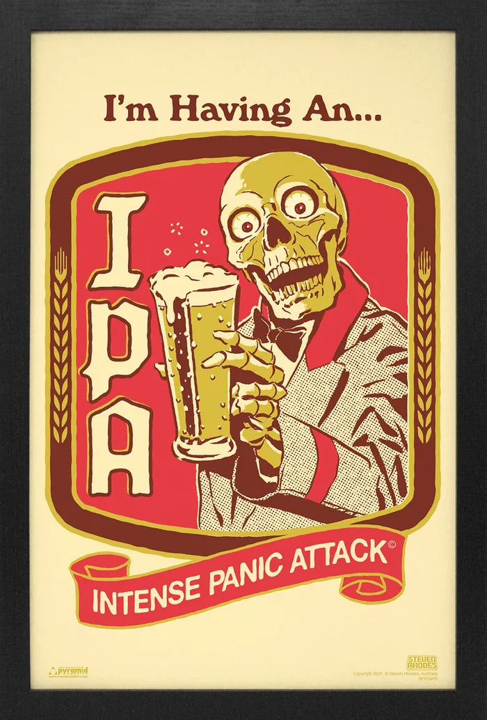Pyramid America Steven Rhodes - Ipa 11x17 Wall Art Framed