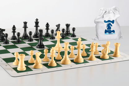 Quality Club Chess Set on Flex Pad Board - Chess Set - Chess-House