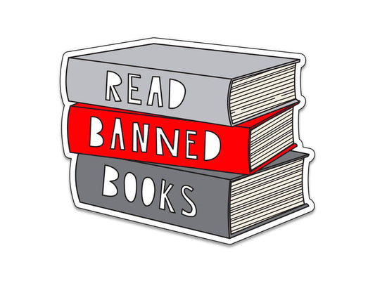 Read Banned Books Sticker