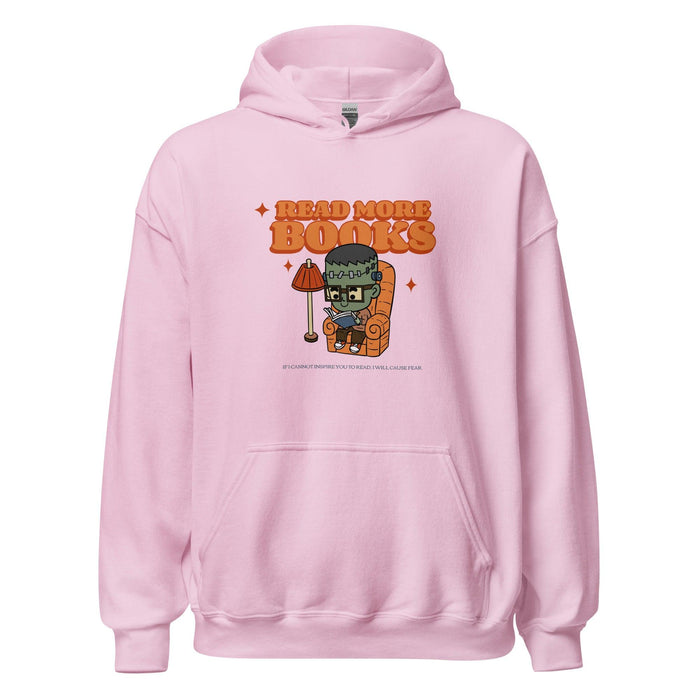 Read More Books Hoodie - The Bean Workshop - Frankenstein, Halloween, hoodie
