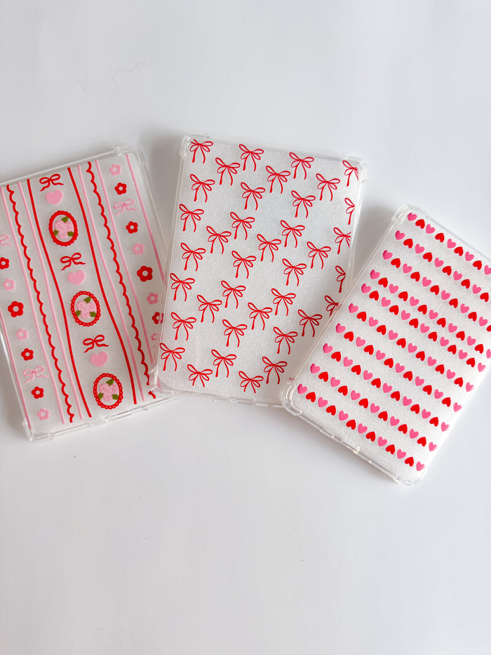 Red and Pink Coquette Kindle Case