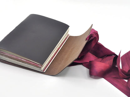 Red Currant One of a Kind Leather Journal