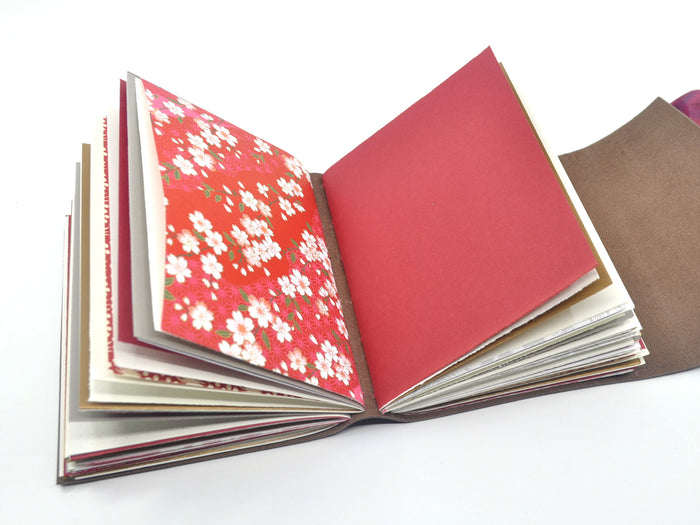 Red Currant One of a Kind Leather Journal