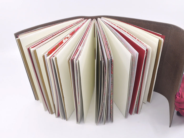 Red Currant One of a Kind Leather Journal