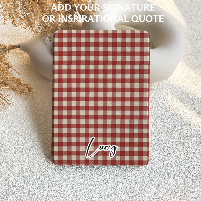 Red Plaid | Kindle Case