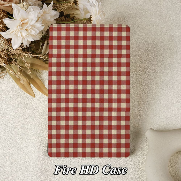 Red Plaid | Kindle Case
