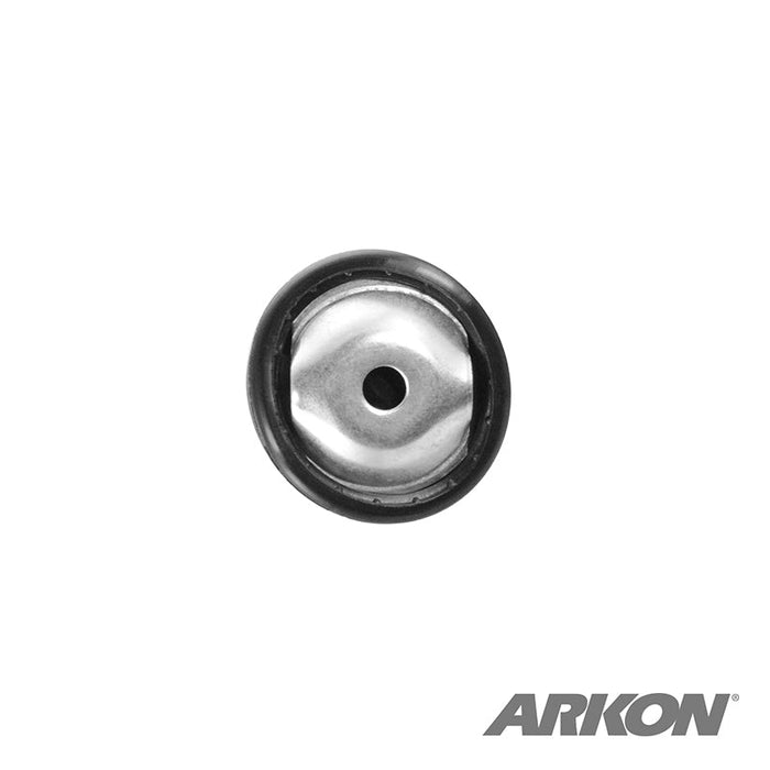 A round Rubber Cover replacement for C-Clamp is shown from above, featuring the ARKON logo in the lower right corner on a white background.