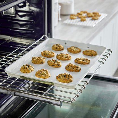 CC009832-103 - Reserve GreenPan Reserve Cookie Sheet, Cream White - 30.2 x 25.2 cm - Product Image 3