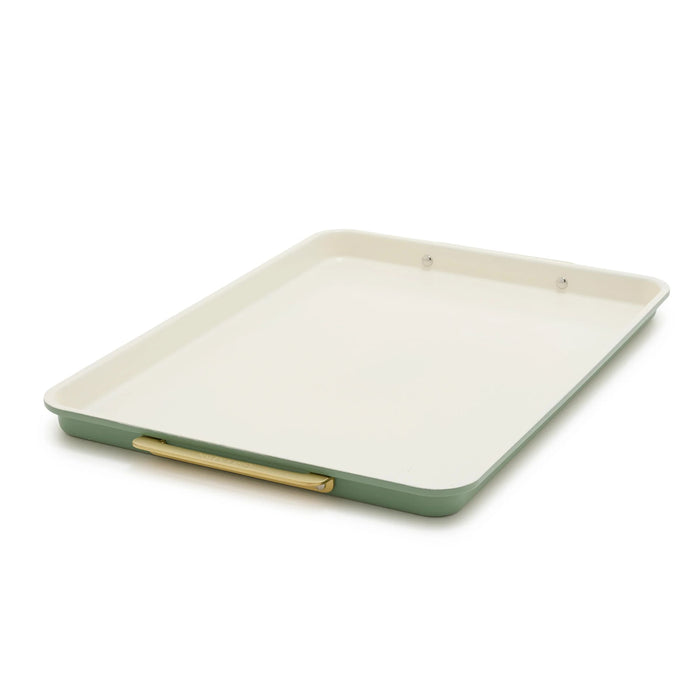 CC009831-103 - Reserve GreenPan Reserve Cookie Sheet, Sage Green - 30.2 x 25.2 cm - Product Image 1