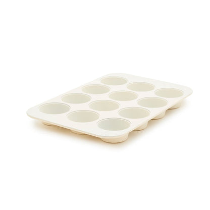 CC009828-103 - Reserve GreenPan Reserve Muffin Pan, Cream White - 12 Cup - Product Image 1