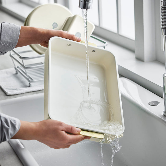CC009834-103 - Reserve GreenPan Reserve Retangular Cakepan, Cream White - 30.2 x 25.2 cm - Product Image 4