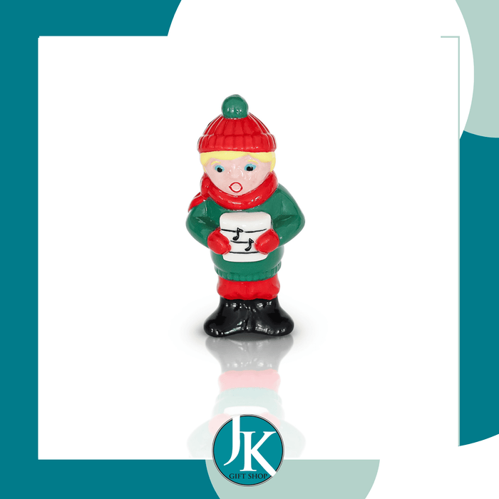 Retired Nora Fleming Mini Caroler A287 Fa-La-La