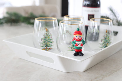 Retired Nora Fleming Mini Caroler A287 Fa-La-La