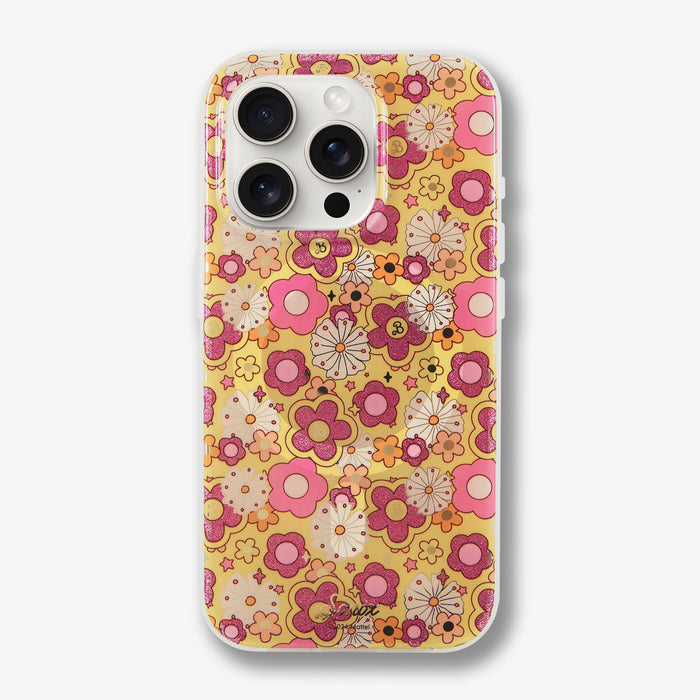 Retro Flower Barbie™ MagSafe® Compatible iPhone Case