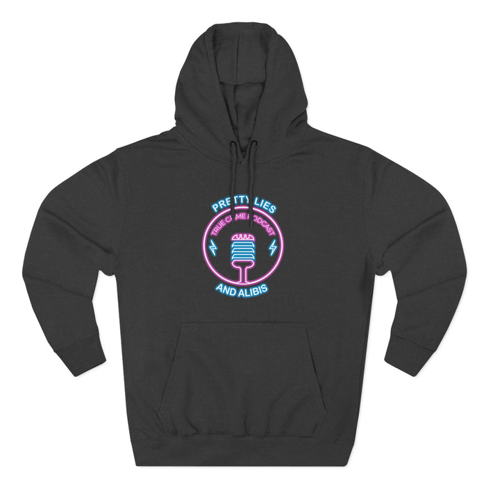 Retro Vegas Neon Hoodie — "What Happens In Vegas" (Design 2) Crime Con 26'