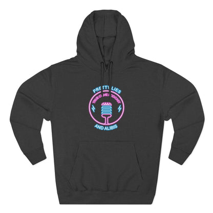 Retro Vegas Neon Hoodie — "What Happens In Vegas" (Design 2) Crime Con 26'