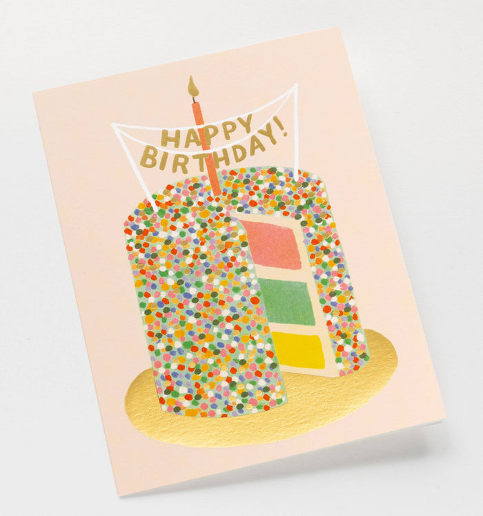 Rifle Paper Co.- Layer Cake Card-Birthday - Pine & Moss