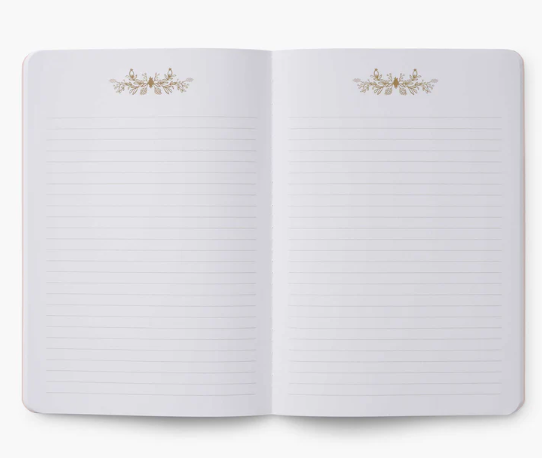 Rifle Paper Co. Stitched Notebook Set- Roses