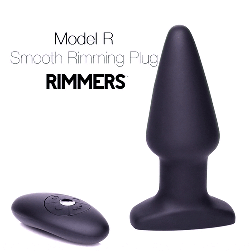 Rimmers Model R Smooth Rimming Plug with Remote
