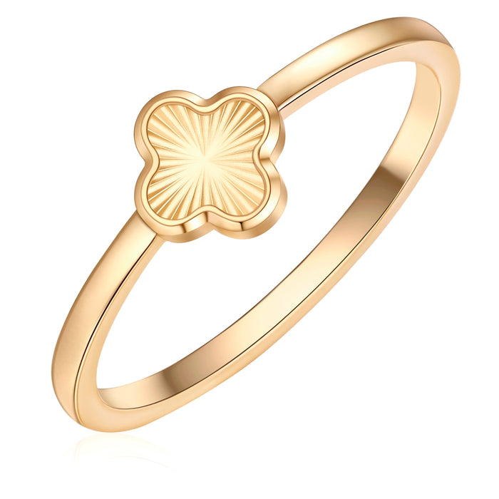 Ring Clover gold