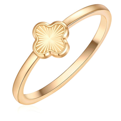 Ring Clover gold