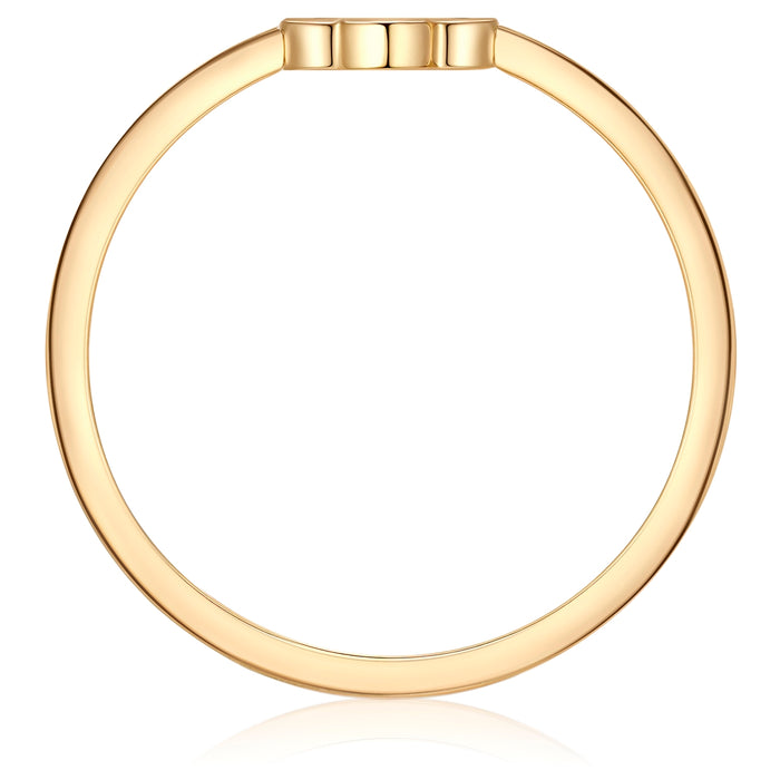 Ring Clover Perlmutt