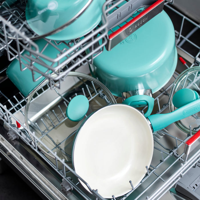 CC002482-001 - Rio GreenPan Rio 17pc Cookware Set, Turquoise - Product Image 8