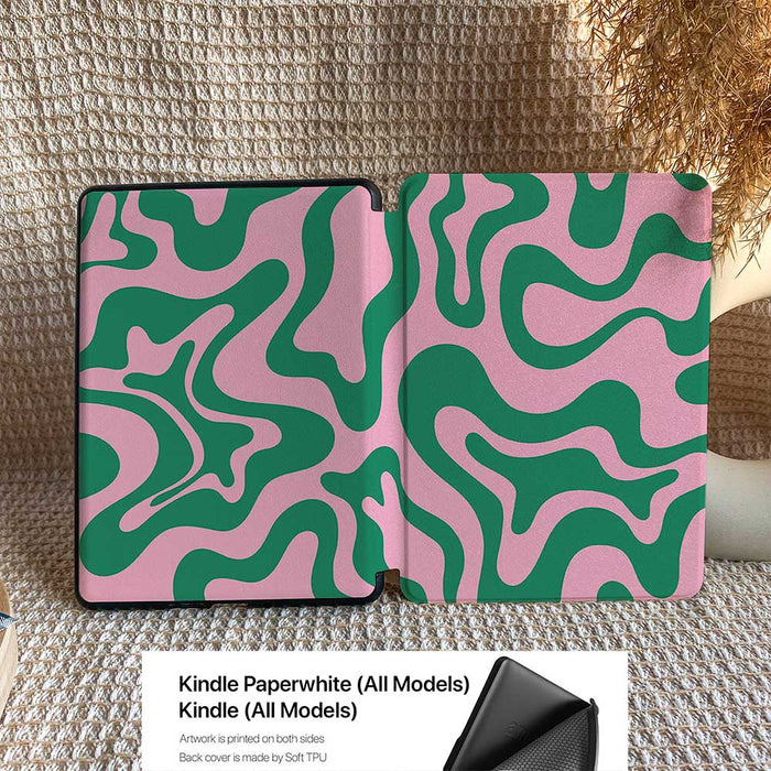 Ripple Fusion | Kindle Case - Green - IMCASE