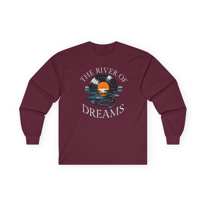 River of Dreams lYRICS Long Sleeve Tee, New 2025