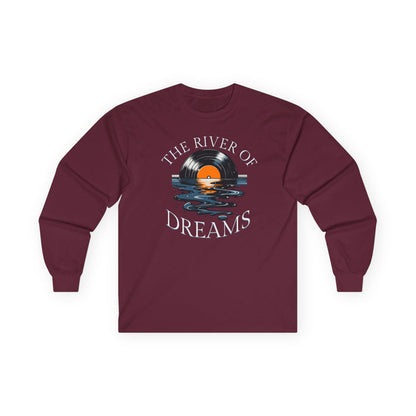 River of Dreams lYRICS Long Sleeve Tee, New 2025