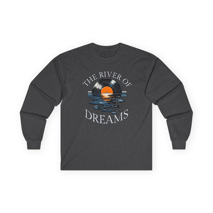 River of Dreams lYRICS Long Sleeve Tee, New 2025