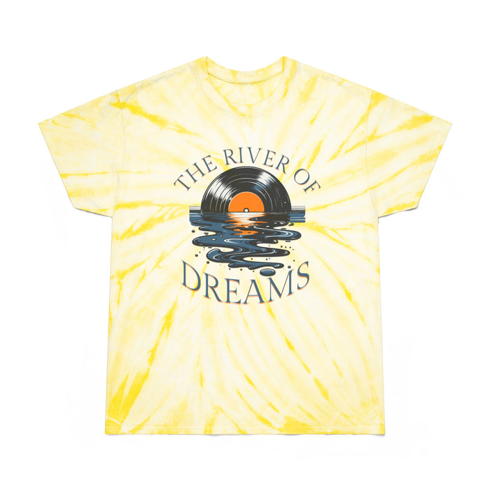 River Of Dreams Lyrics Tie-Dye Tee, New 2025
