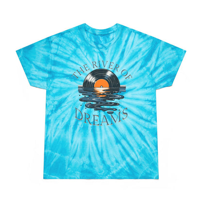 River Of Dreams Lyrics Tie-Dye Tee, New 2025