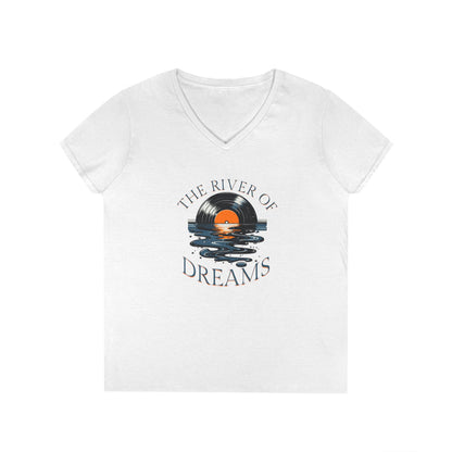 River of Dreams V-Neck T-Shirt - Lyrics - New 2025