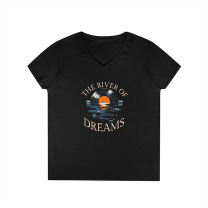 River of Dreams V-Neck T-Shirt - Lyrics - New 2025