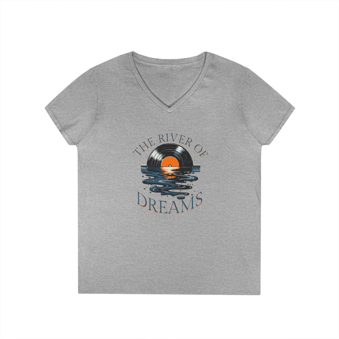 River of Dreams V-Neck T-Shirt - Lyrics - New 2025