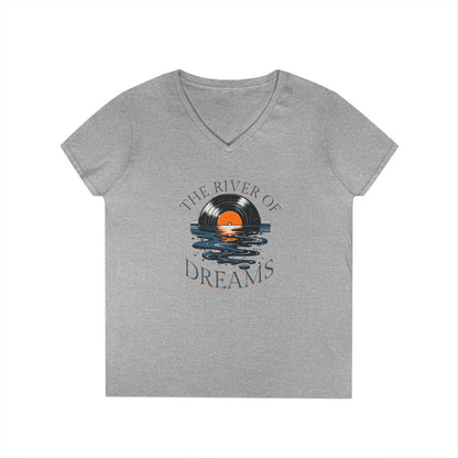 River of Dreams V-Neck T-Shirt - Lyrics - New 2025