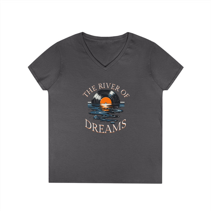 River of Dreams V-Neck T-Shirt - Lyrics - New 2025
