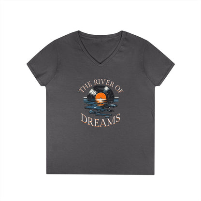 River of Dreams V-Neck T-Shirt - Lyrics - New 2025
