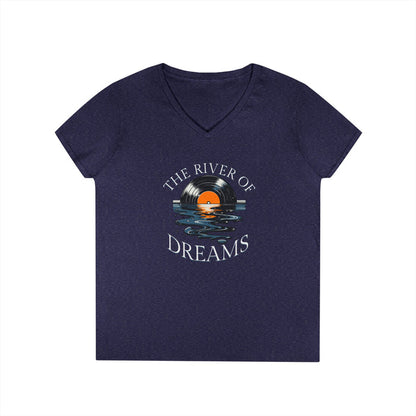 River of Dreams V-Neck T-Shirt - Lyrics - New 2025