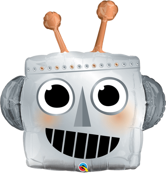 Havin a Party Balloons Robot Head Balloon