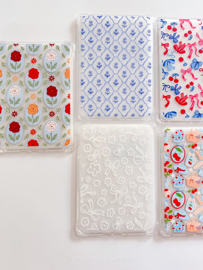 Rose Garden Cameo Kindle Case and/or Bookmark [Combined Listing]