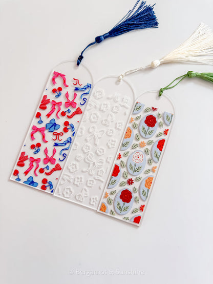 Rose Garden Cameo Kindle Case and/or Bookmark [Combined Listing]
