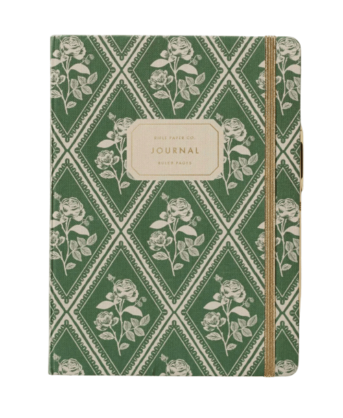 Rifle Paper Co. Paper Rose Study Journal with Pen