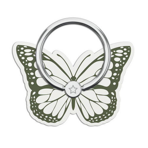 Sage Jungle Adhesive Phone Ring