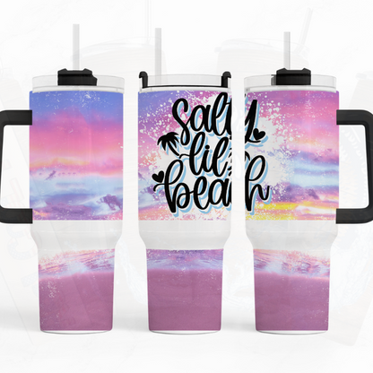 Salty Beach 40 oz. Tumbler