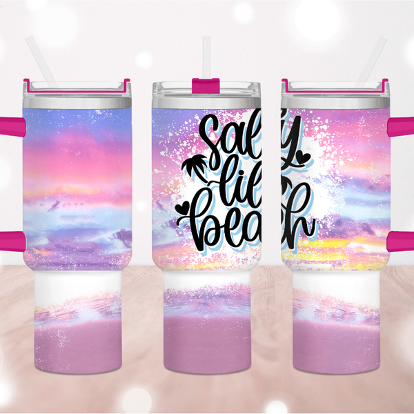 Salty Beach 40 oz. Tumbler
