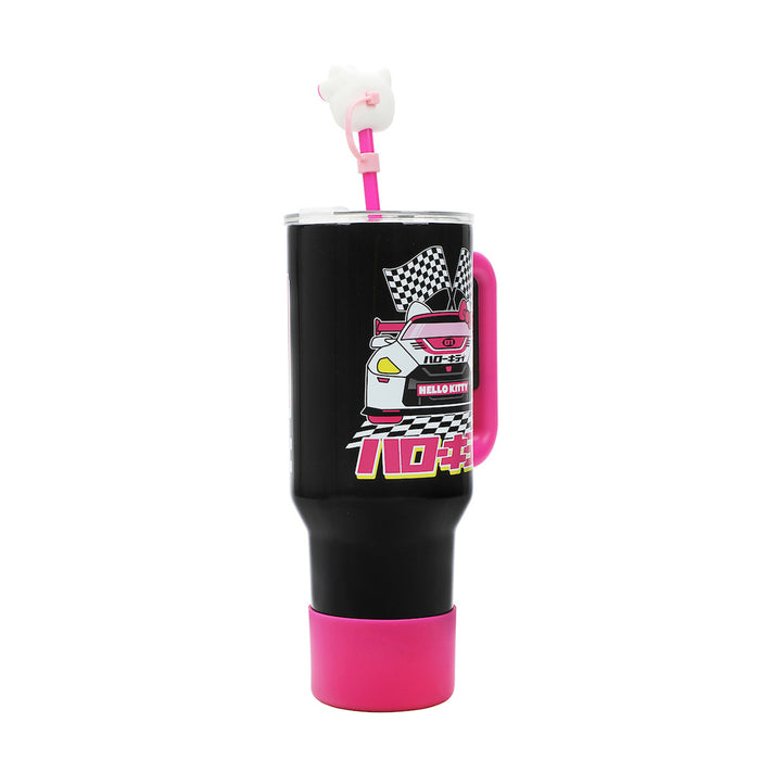 Sanrio - Hello Kitty Tokyo Speed & Straw Cover 40 oz. Stainless Steel Tumbler